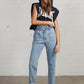 High Waist Relaxed Slouch Jeans Jeans
