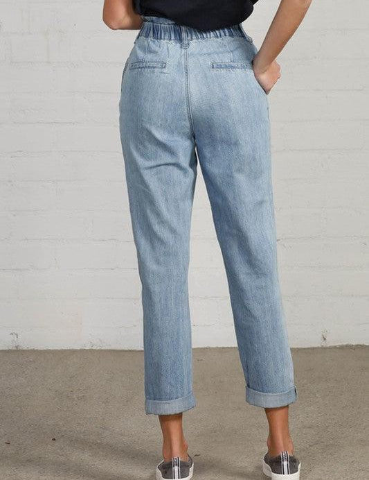 High Waist Relaxed Slouch Jeans Jeans