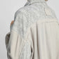 Umgee Two-Way Jacquard Zip-Up Jacket