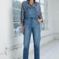 Mom Fit Denim Overalls MEDIUM Overalls