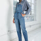 Mom Fit Denim Overalls Overalls