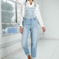 Mom Fit Denim Overalls LIGHT M Overalls