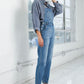 Mom Fit Denim Overalls Overalls