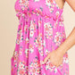 Culture Code Full Size Floral Ruffled Cami Dress Cami Dresses