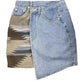 Denim Wrap Skirt Skirts