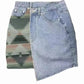 Denim Wrap Skirt Skirts