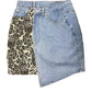 Denim Wrap Skirt Skirts