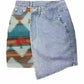 Denim Wrap Skirt Skirts
