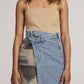 Denim Wrap Skirt BLUE SAND Skirts