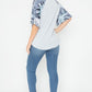 Tie Dye Ruffle Sleeve Tunic