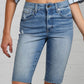 HIGH RISE BIKE SHORTS Denim Shorts