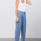 Slouchy Cropped High Waist Jeans Jeans