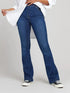 Full Size High-Waisted Flare Jeans Plus Size - DAVERRI FASHIONS