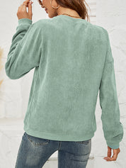 MAMA Graphic Round Neck Sweatshirt | Sweatshirts Daverri Fashions
