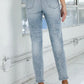 Insane Gene High Rise Girlfriend Jeans Light Wash Jeans