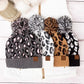 CC Leopard Pom Beanie - DAVERRI FASHIONS