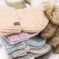 CC Cozy Marled Pom Beanie - DAVERRI FASHIONS