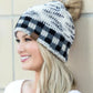 CC Buffalo Pom Beanie - DAVERRI FASHIONS