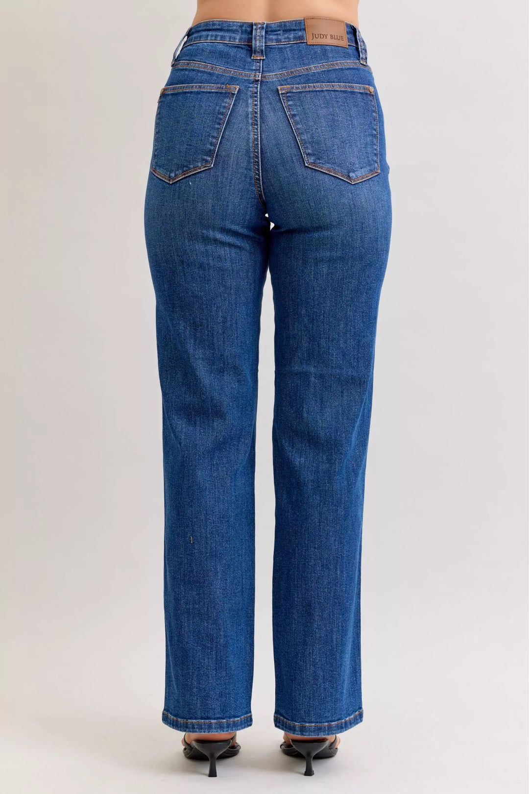 Judy Blue High Waist Tummy Control Straight Jeans | Jeans Daverri Fashions