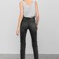 Mid Rise Ankle Black Straight Jeans Jeans