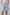 High Rise Drawstring Denim Shorts Light Wash Shorts