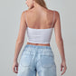 MID-RISE SLOUCH SHORTS Denim Shorts