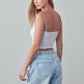 MID-RISE SLOUCH SHORTS Denim Shorts