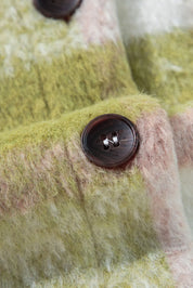 Pocketed Plaid Collared Neck Shacket | Shackets Daverri Fashions