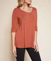 BAMBOO ELBOW TUNIC T