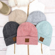 CC Heathered Boyfriend Beanie | Daverri Fashions