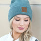 CC Heathered Boyfriend Beanie - DAVERRI FASHIONS