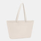 David Jones PU Leather Tote Bag White One Size