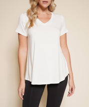 Bamboo Classic V Top IVORY