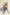 Aemi + Co Blue Ditsy Floral Ruffled Hem Maxi Cami Dress Cami Dresses