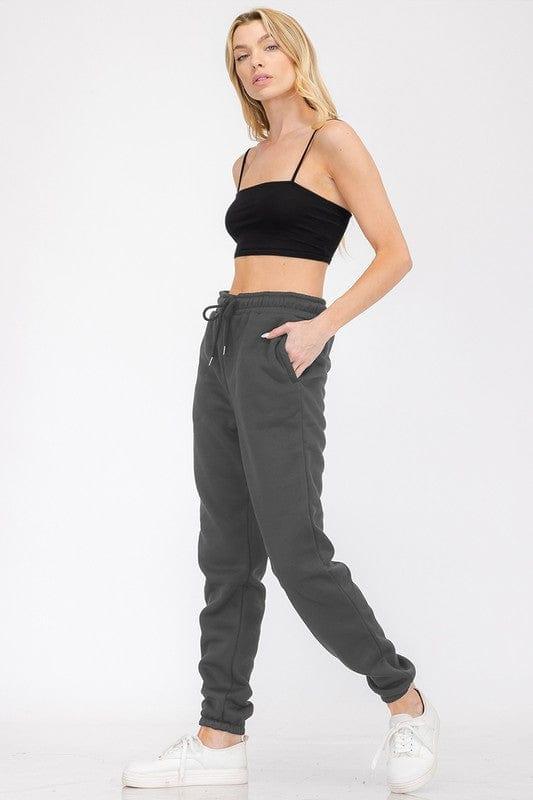 Women’s Boyfriend Jogger Sweatpants Heather Charcoal Loungewear