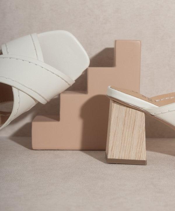 Jade - Strappy Stitched Mule MULES