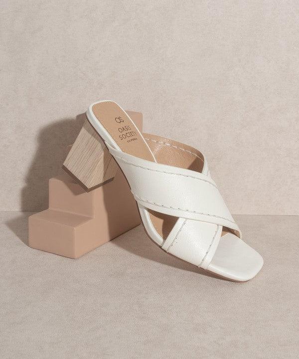Jade - Strappy Stitched Mule MULES