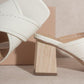 Jade - Strappy Stitched Mule MULES