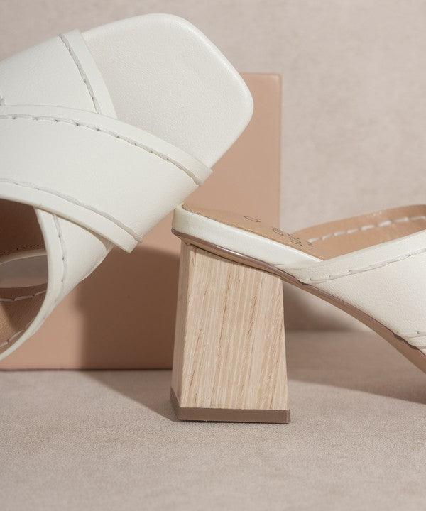 Jade - Strappy Stitched Mule MULES