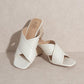Jade - Strappy Stitched Mule MULES