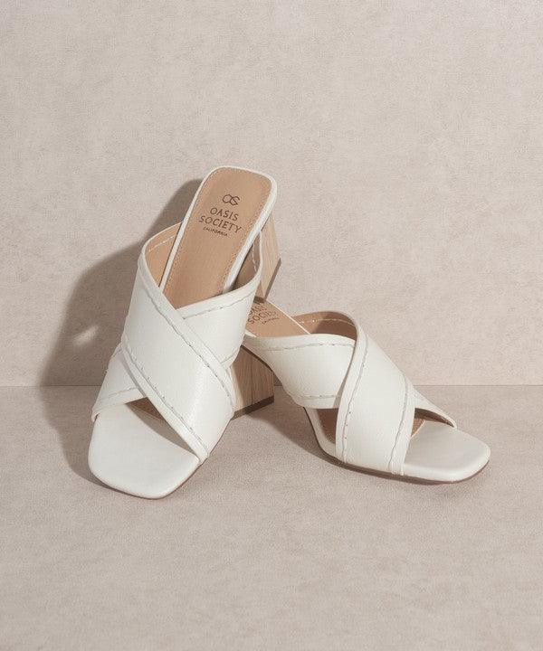 Jade - Strappy Stitched Mule MULES
