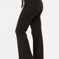 Mono B Drawstring Flared Pants - DAVERRI FASHIONS