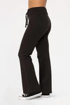 Mono B Drawstring Flared Pants - DAVERRI FASHIONS