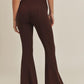 Aemi+Co Gloria High Waisted Flare Pants Pants