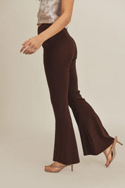 Aemi+Co Gloria High Waisted Flare Pants | Pants Daverri Fashions