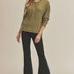 Aemi+Co Gloria High Waisted Flare Pants Pants