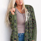 Printed Long Sleeve Cardigan - DAVERRI FASHIONS