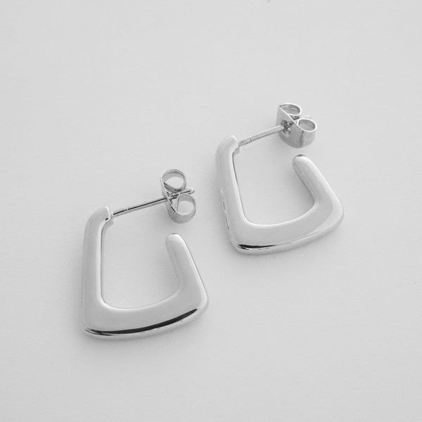 Chic Minimalist U Hoops Earrings