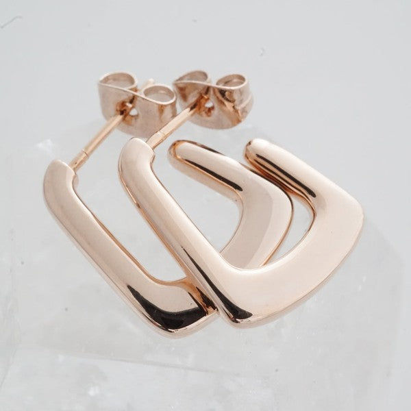 Chic Minimalist U Hoops Earrings