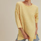Mandie Sweater FUN YELLOW S